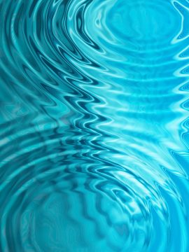 Abstract background of splash effect on water surface
